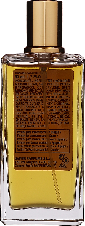Saphir Parfums Excentric Woman - Парфюмированная вода — фото N2