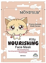 Набор - Mond'Sub Funny Kitty Set (f/mask/24ml + cosmetic/bandage/1szt) — фото N2
