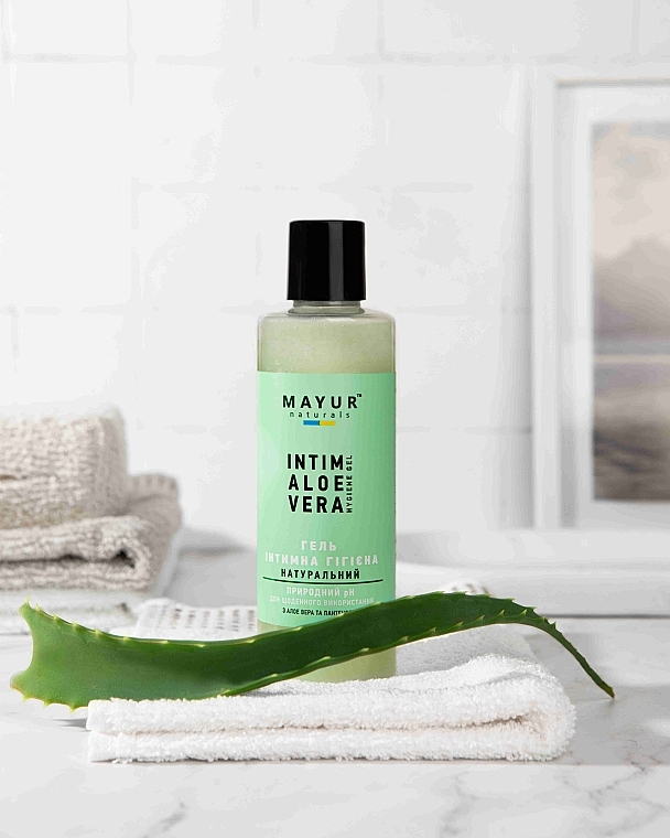 УЦЕНКА Гель для интимного ухода с алоэ вера и пантенолом - Mayur Intim Aloe Vera Hygiene Gel * — фото N2