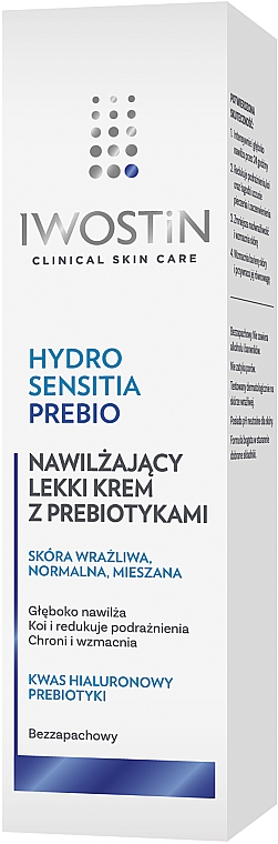 Увлажняющий легкий крем с пребиотиками - Iwostin Hydro Sensitia Prebio Cream — фото N3