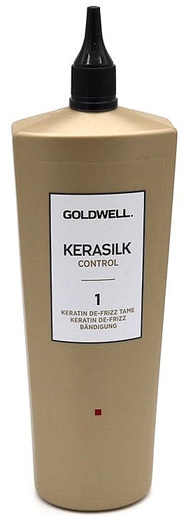 Средство для кератина - Goldwell Kerasilk Control 1 Keratin De Frizz Tame — фото N1