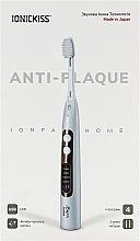 Парфумерія, косметика Електрична іонна зубна щітка, біла - Ionickiss Ionpa Home