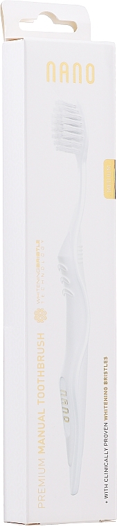 Зубна щітка відбілювальна "Nano" - WhiteWash Laboratories Nano Whitening Toothbrush — фото N1