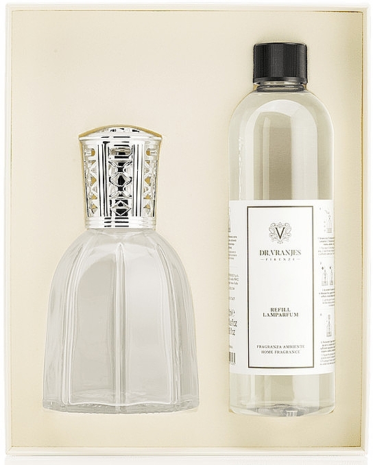 Набір - Dr. Vranjes Lamparfum Transparent (aroma/lamp/1pcs + refill/500ml) — фото N2