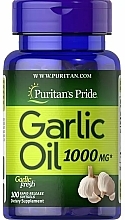 Парфумерія, косметика Дієтична добавка "Часникова олія", 1000 мг - Puritan's Pride Garlic Oil
