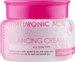 Духи, Парфюмерия, косметика Балансирующий крем для лица с гиалуроновой кислотой - FarmStay Hyaluronic Acid Premium Balancing Cream