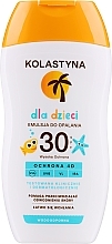 Сонцезахисна емульсія для дітей - Kolastyna SPF 30 Ochrona 4D — фото N1