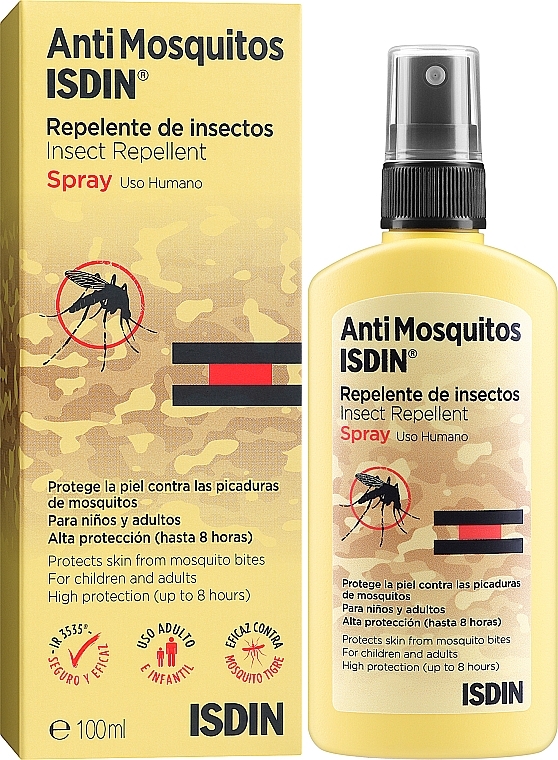Спрей от комаров - Isdin Antimosquitos 20% Spray — фото N2