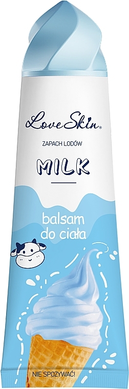 Бальзам для тіла з ароматом морозива - Love Skin Milk Body Balm — фото N1