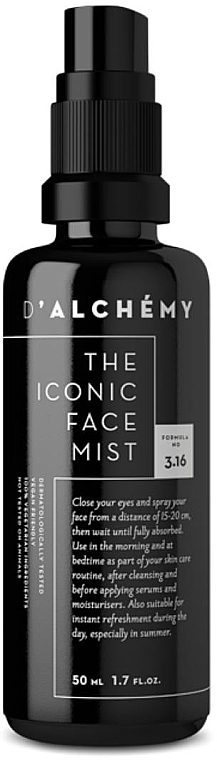 Спрей для обличчя - D'Alchemy The Iconic Face Mist — фото N1