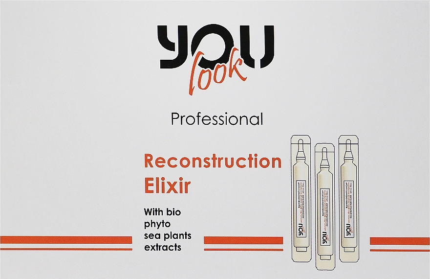 УЦЕНКА Восстанавливающий эликсир для волос - You look Professional Reconstruction Elixir *