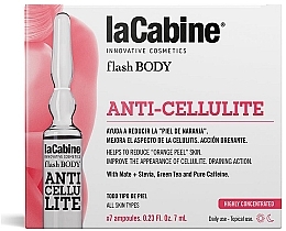 Парфумерія, косметика Ампули антицелюлітні - La Cabine Flash Body Anti-Cellulite Ampoules