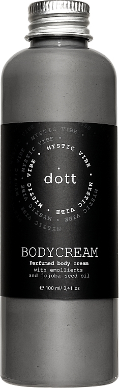 Парфюмированный крем для тела с эмолентами и маслом жожоба "Mystic Vibe" - Dott Body Cream Sport Size