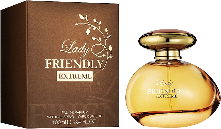 Fragrance World Lady Friendly Extreme - Парфюмированная вода — фото N2