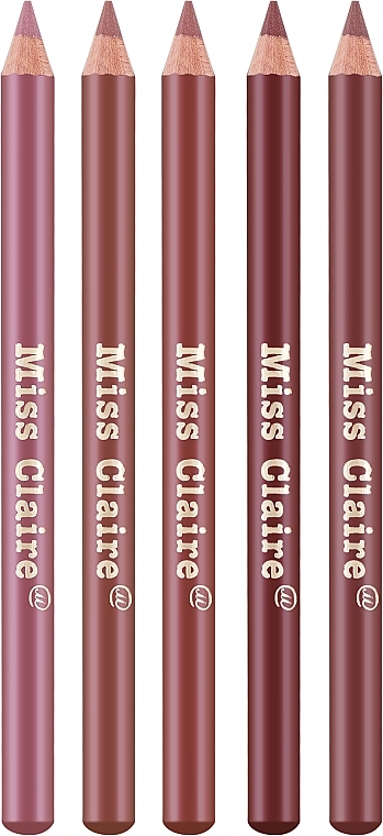 Miss Claire MC Profine MC4 (lip/liner/5х1.4g) - Набір олівців для губ — фото N2