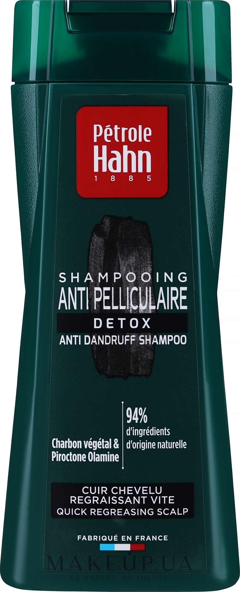 Укрепляющий шампунь от перхоти для жирных волос - Eugene Perma Petrole Hahn Detox Shampoo — фото 250ml