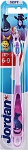 Парфумерія, косметика Дитяча зубна щітка Step 3 (6-9) м'яка, фіолетова, вовк - Jordan