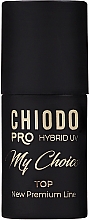 Топ для гибридного лака для ногтей - Chiodo Pro My Choice New Premium Line Hybrid UV Top — фото N1