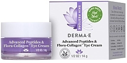 Крем для кожи вокруг глаз с пептидами и коллагеном - Derma E Skin Restore Advanced Peptide & Collagen  — фото N2