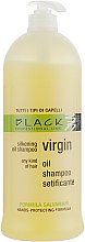 Духи, Парфюмерия, косметика Шелковый шампунь для всех типов волос - Black Professional Line Virgin Oil Silkening Shampoo