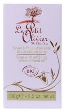 Парфумерія, косметика Мило з маслом солодкого мигдалю - Le Petit Olivier Organic Soap with Sweet Almond Oil