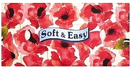 Гігієнічні серветки "Маки" - Soft & Easy Tissue — фото N1