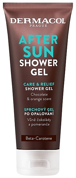 Гель для душа после загара - Dermacol After Sun Care & Relief Shower Gel — фото N2