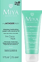Інтенсивний зволожувальний крем з кокосовим маслом для обличчя - Miya Cosmetics My Wonder Balm I’m Coco Nuts Face Cream — фото N2