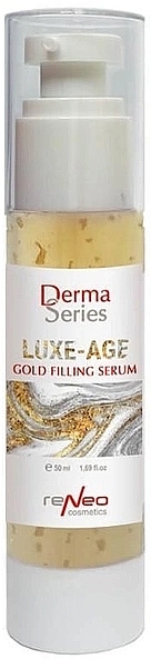 Відновлювальна сироватка для пружності шкіри - Derma Series Luxe-Age Gold Filling Serum — фото N1