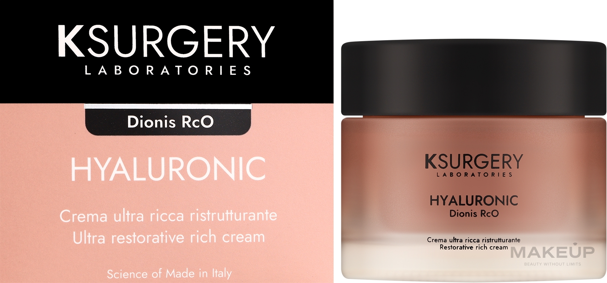 Ультранасичений крем для обличчя - K-Surgery Hyaluronic Dionis Rco — фото 50ml