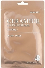 Живильна маска для обличчя з пантенолом і церамідами - Skin627 Ceramide with Panthenol Nourishing Facial Mask — фото N1