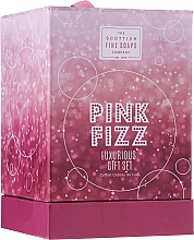 Парфумерія, косметика Набір - Scottish Fine Soaps Pink Fizz (sh/gel/75ml + b/oil/75ml + h/cr/75ml + soap/40g)