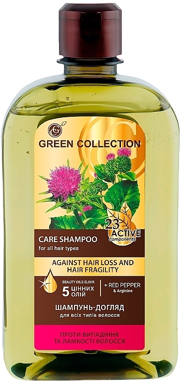 Шампунь для волос "Против выпадения и ломкости" - Green Collection