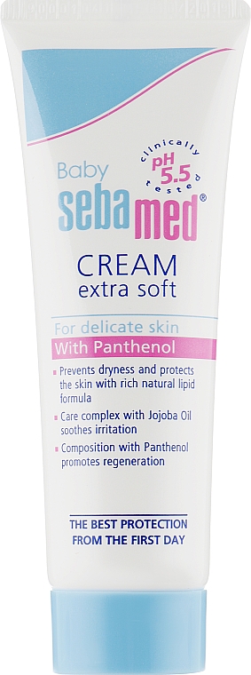 Детский крем для тела - Sebamed Extra Soft Baby Cream — фото N2