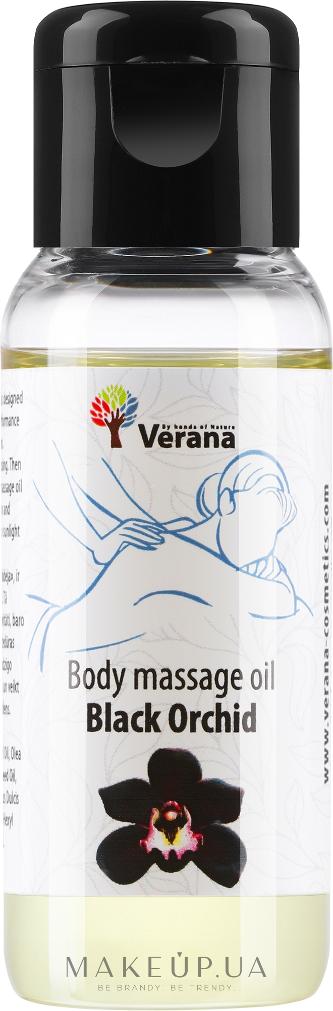 Массажное масло для тела «Black Orchid» - Verana Body Massage Oil — фото 30ml