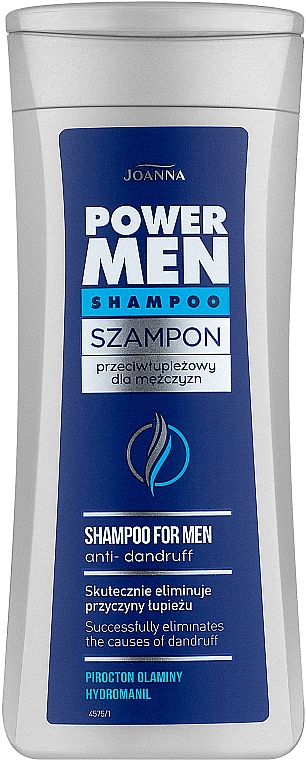 Шампунь для мужчин против перхоти - Joanna Power Hair Shampoo — фото N1
