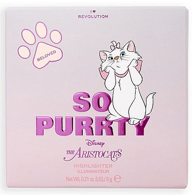 Хайлайтер для лица - I Heart Revolution Disney The Aristocats Marie Highlighter — фото N1