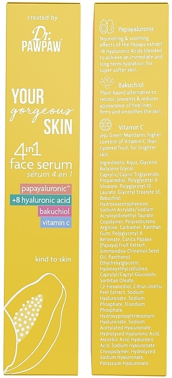 Сыворотка для лица - Dr. PAWPAW Your Gorgeous Skin 4in1 Face Serum — фото N3