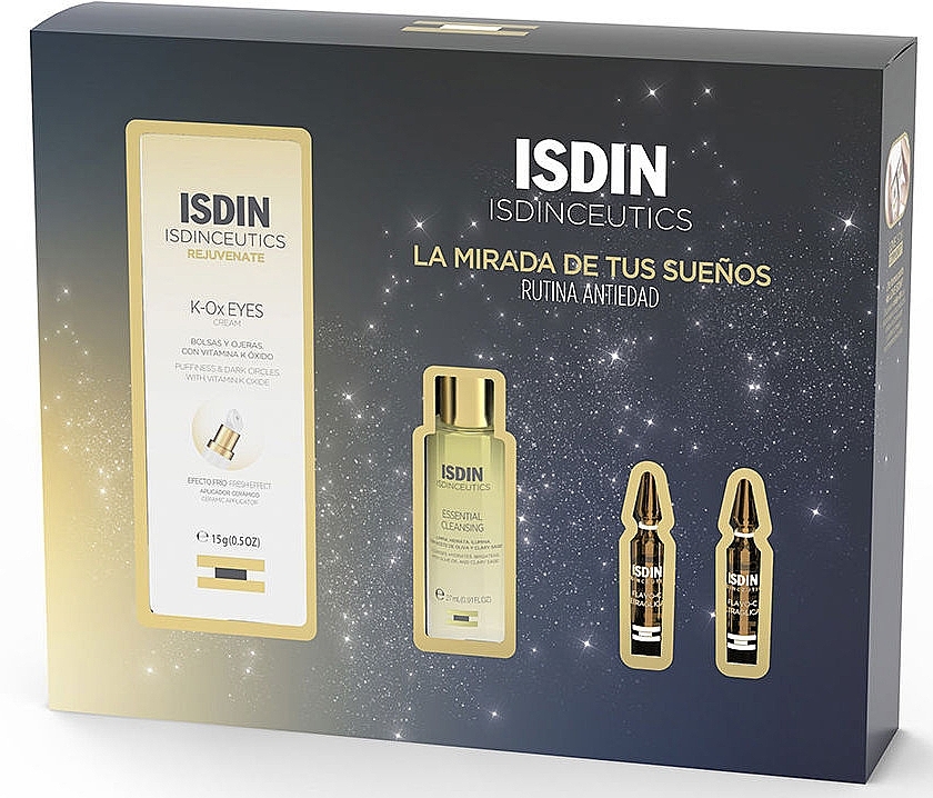 Набор - Isdin Isdinceutics (cl/oil/27ml + eye/cr/15g + ampoules/2x2ml) — фото N1