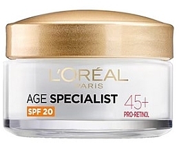 Денний крем від зморшок - L'Oreal Paris Age Specialist Day Cream 45+ — фото N2