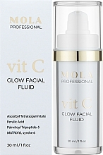 Флюид для сияния кожи с витамином С 30 - Mola Vit C Glow Facial Fluid — фото N1
