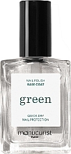 Парфумерія, косметика Базове покриття для нігтів - Manucurist Green Base Coat