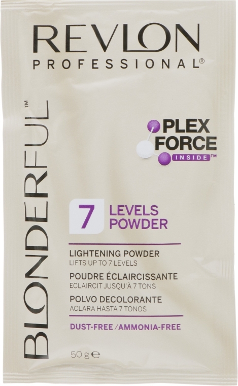 Многофункциональная осветляющая пудра уровень 7 - Revlon Professional Blonderful 7 Levels Lightening Powder — фото N3