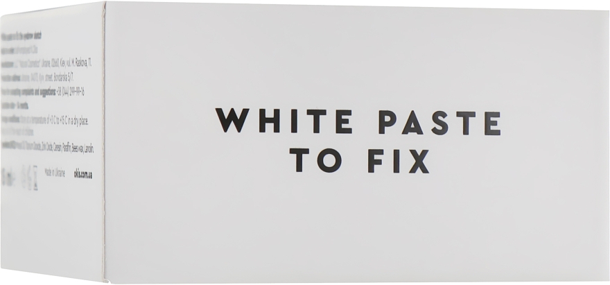 Паста белая для фиксации эскиза бровей - Okis Brow White Paste To Fix — фото N2