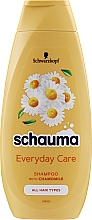 Духи, Парфюмерия, косметика Шампунь для всех типов волос с экстрактом ромашки - Schauma Every Day Shampoo With Chamomile-Extract