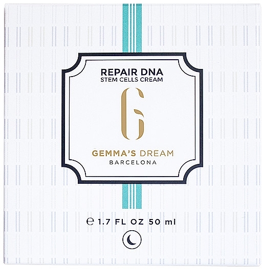 Живильний і відновлювальний нічний крем для обличчя - Gemma's Dream Repair DNA Stem Cells Cream — фото N3