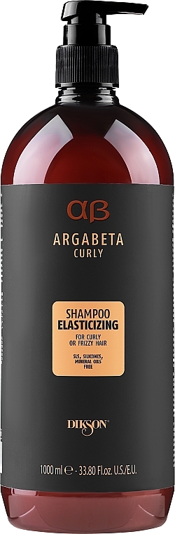 Шампунь для в'юнкого й кучерявого волосся - Dikson ArgaBeta Curly Shampoo Elasticizing — фото N4