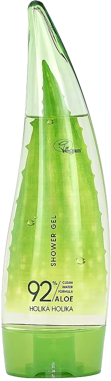 Гель для душу - Holika Holika Aloe Clean Water Formula 92% Shower Gel — фото N1