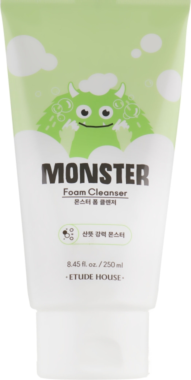 Пенка для умывания - Etude Monster Foam Cleanser