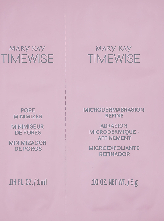 Набір пробників - Mary Kay TimeWise (serum/1ml + peeling/3g) — фото N1